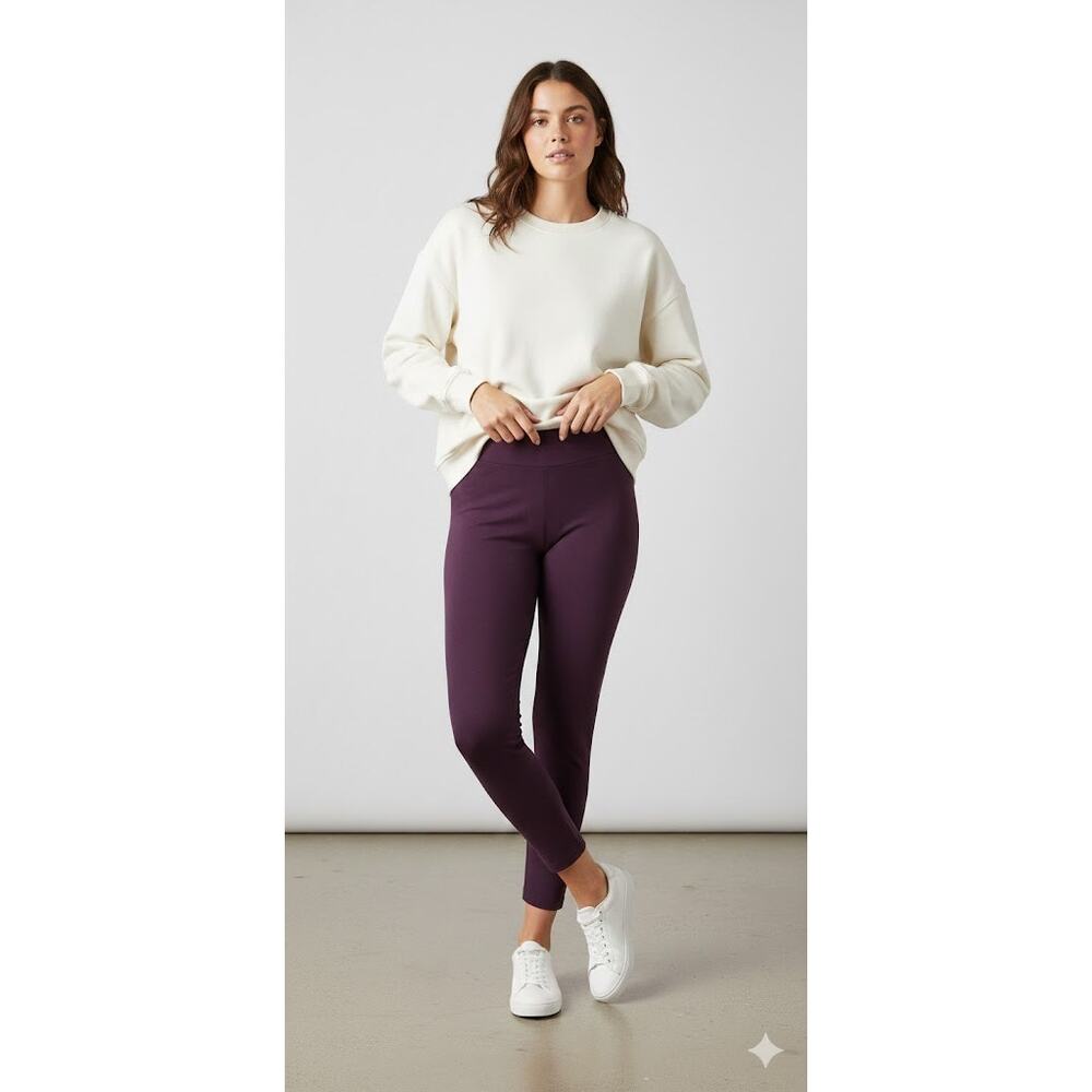 Universal Standard Knit Leggings Plum Purple Size 0-00 NEW
